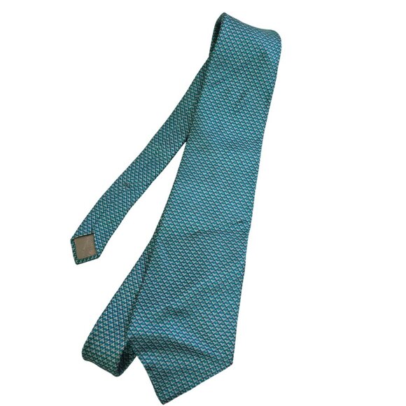 Christian Dior Vintage 100% Silk Tie Made In USA - Picture 1 of 3